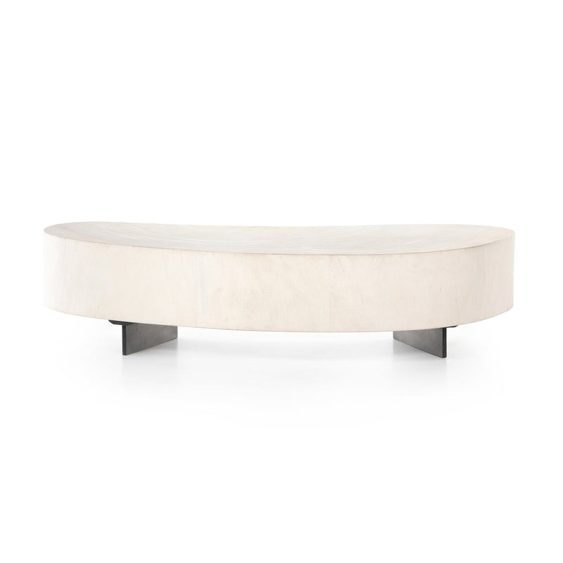 Avett Coffee Table - Bleached Guanacaste