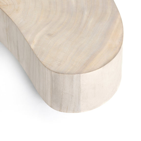 Avett Coffee Table - Bleached Guanacaste