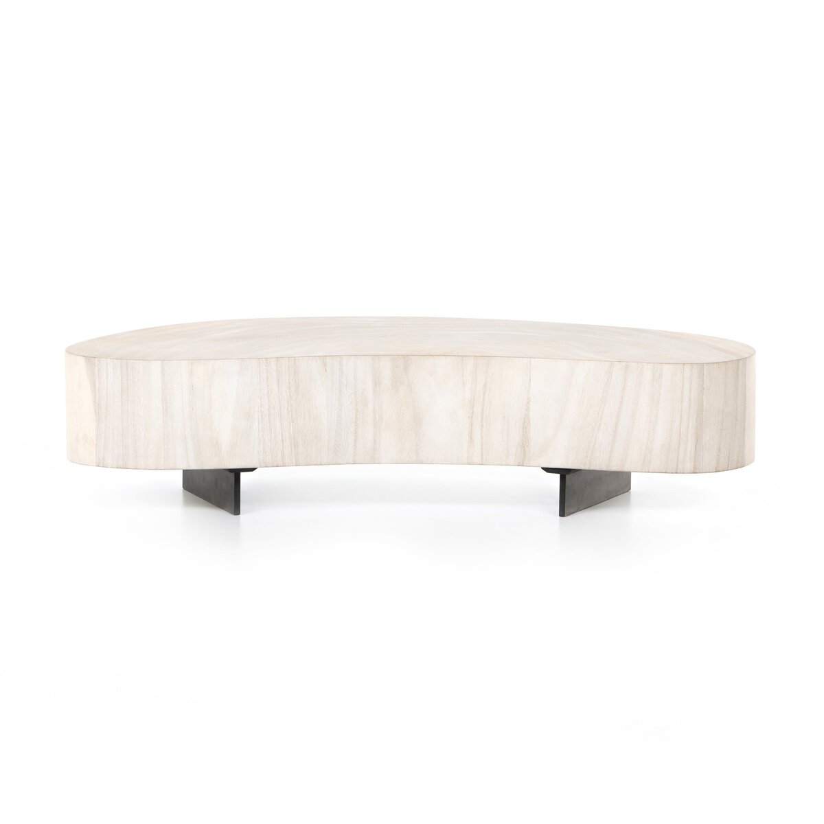 Avett Coffee Table - Bleached Guanacaste