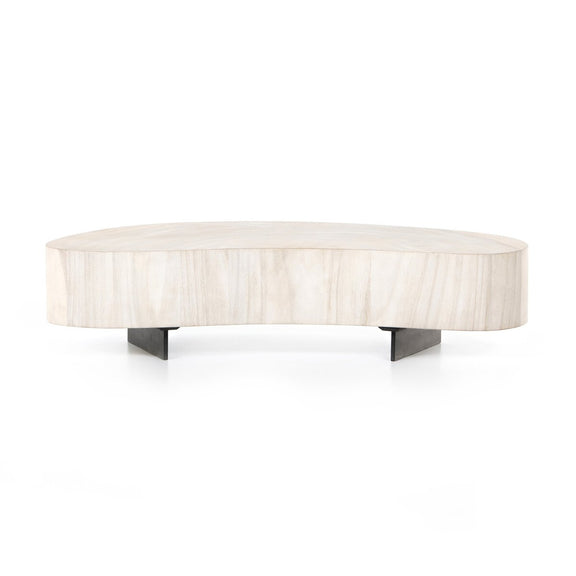 Avett Coffee Table - Bleached Guanacaste