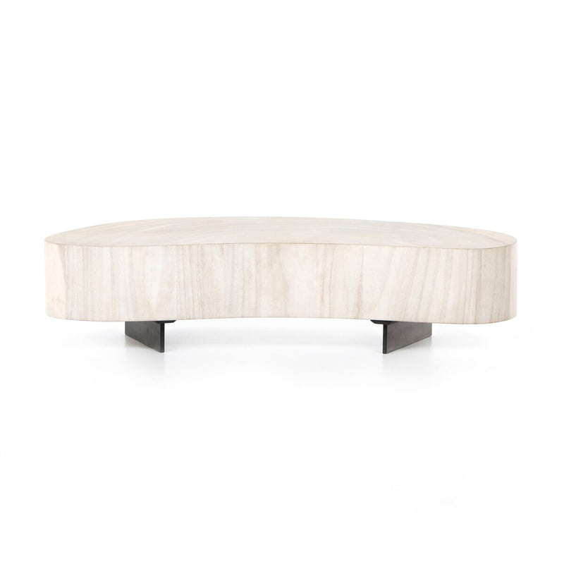 Avett Coffee Table - Bleached Guanacaste