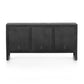 Lorne Media Console - Dark Reeded Totem