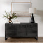 Lorne Media Console - Dark Reeded Totem