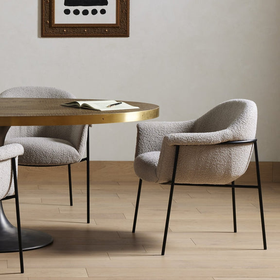 Suerte Dining Chair - Knoll Sand