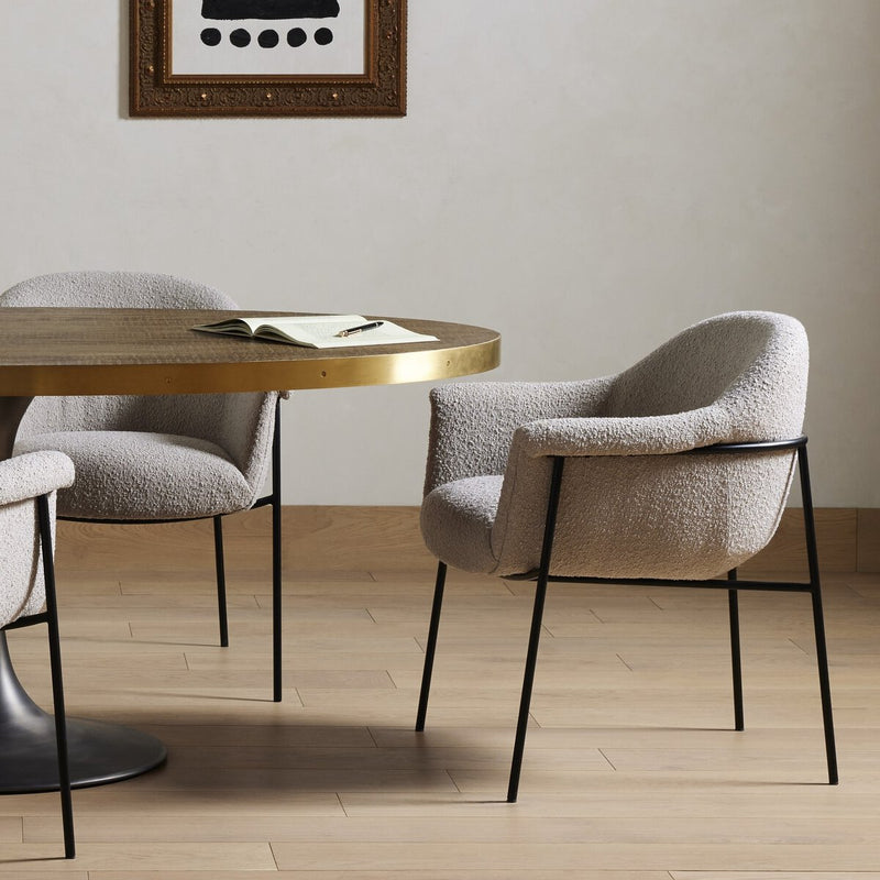 Suerte Dining Chair - Knoll Sand