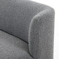 Krista Dining Bench - Knoll Charcoal