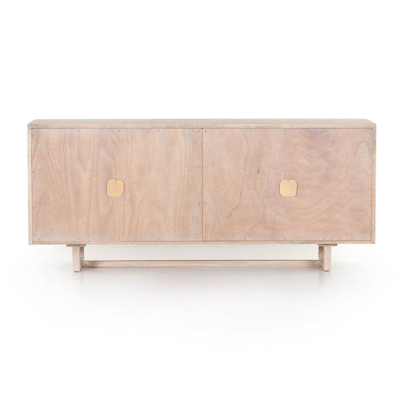 Clarita Sideboard - White Wash Mango