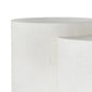 Meza Nesting Coffee Table - Textured White