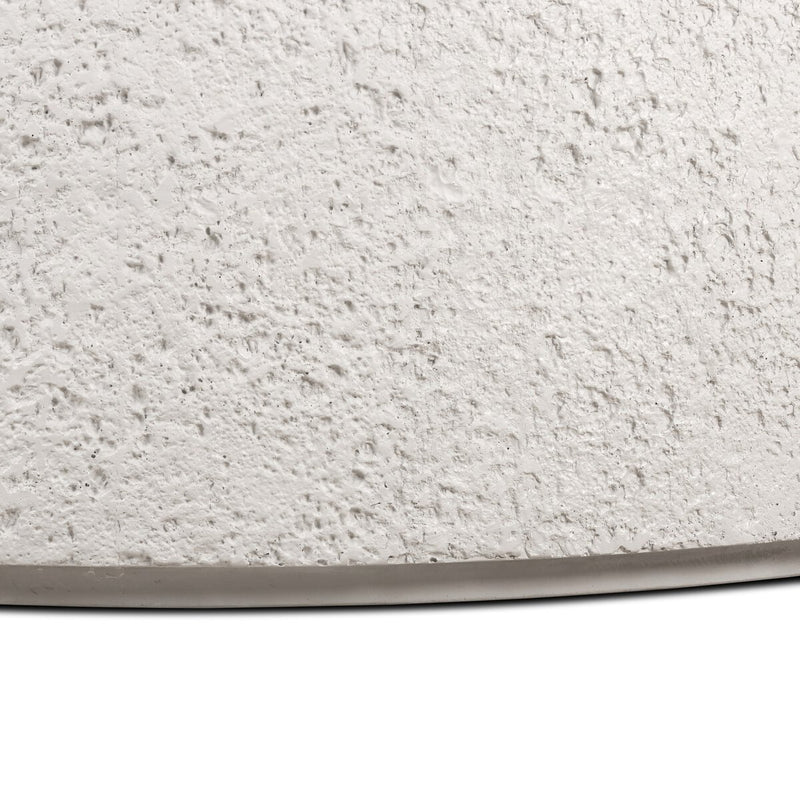 Otero Outdoor Round Coffee Table - Matte Stone