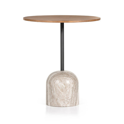 Faye Bar + Counter Table - Dark Natural Oak