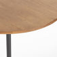 Faye Bar + Counter Table - Dark Natural Oak