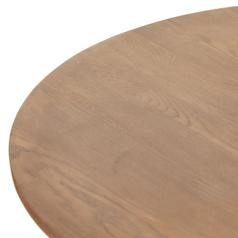 Faye Bar + Counter Table - Dark Natural Oak