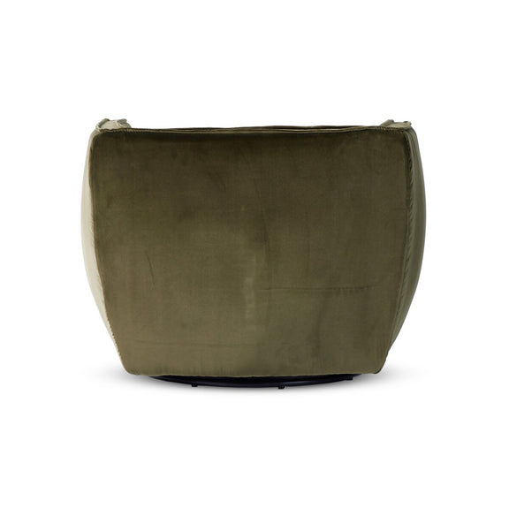 Rashi Swivel Chair - Surrey Olive
