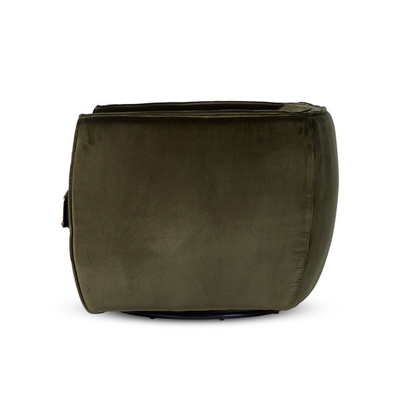 Rashi Swivel Chair - Surrey Olive