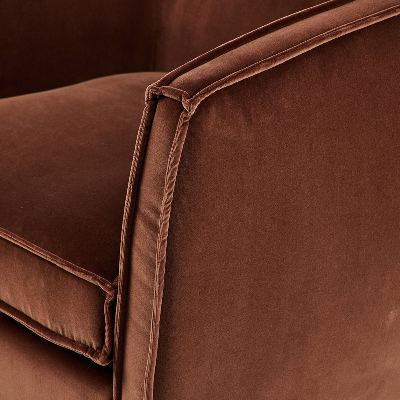 Rashi Swivel Chair - Surrey Auburn