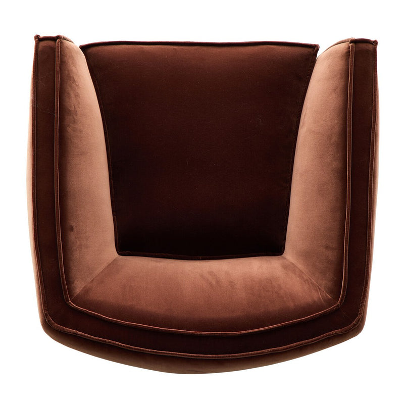 Rashi Swivel Chair - Surrey Auburn