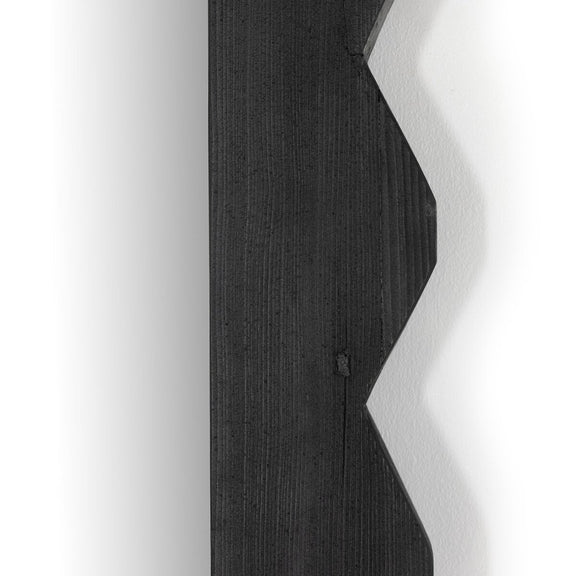 Aldrik Mirror - Black Reclaimed Pine