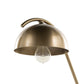 Becker Table Lamp - Charcoal And White Marble