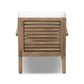 Amaya Outdoor Chair - Lorel Ivory