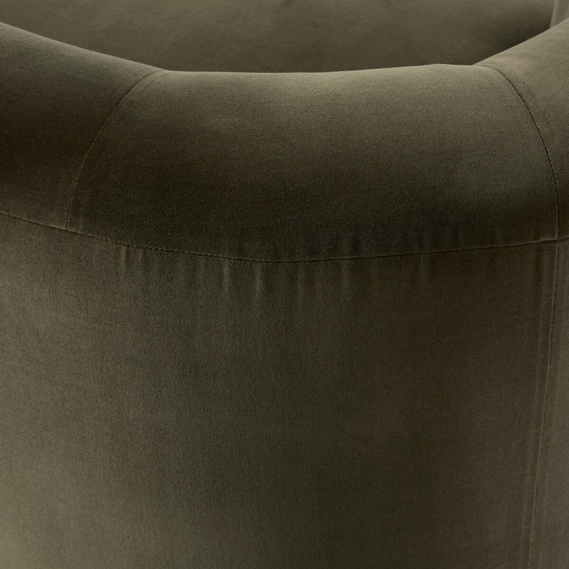 Deandra Tete A Tete Chaise - Surrey Olive