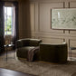 Deandra Tete A Tete Chaise - Surrey Olive
