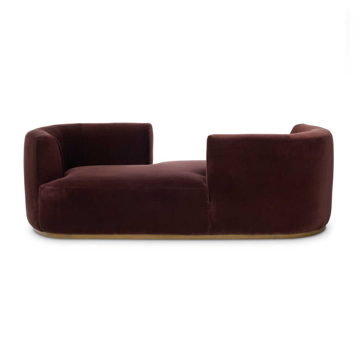 Deandra Tete A Tete Chaise - Surrey Plum