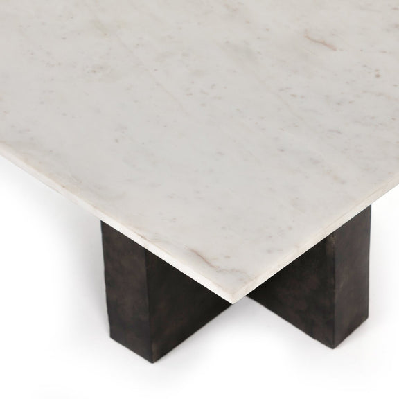 Terrell Coffee Table - White Black
