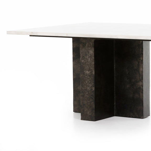 Terrell Coffee Table - White Black