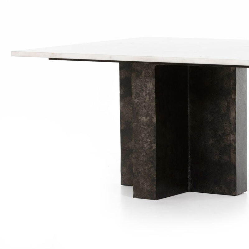 Terrell Coffee Table - White Black