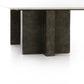 Terrell Coffee Table - White Black