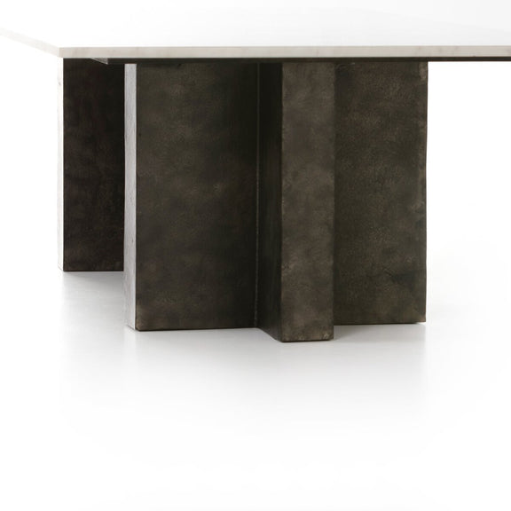 Terrell Coffee Table - White Black