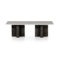 Terrell Coffee Table - White Black