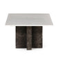 Terrell Coffee Table - White Black