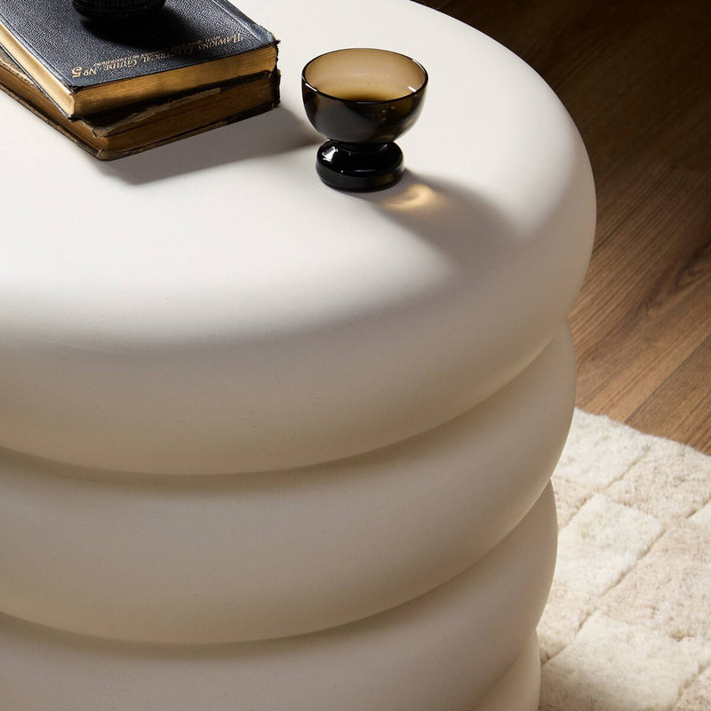 West End Table - Ivory Clay