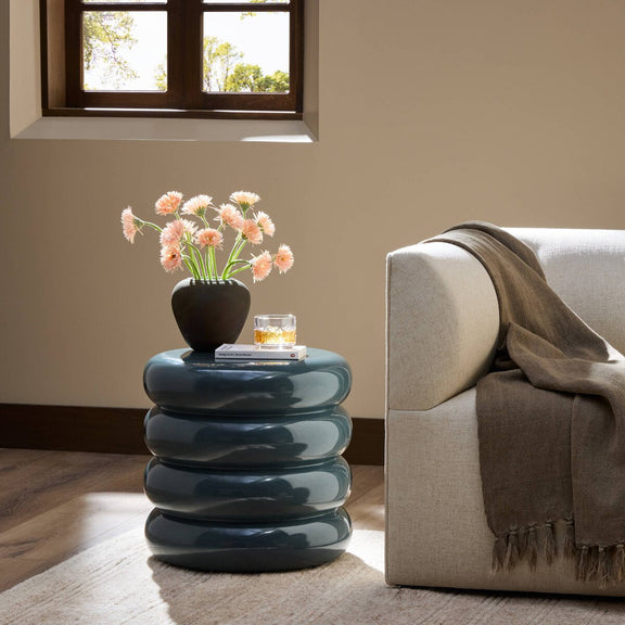 West End Table - Smooth Slate Concrete