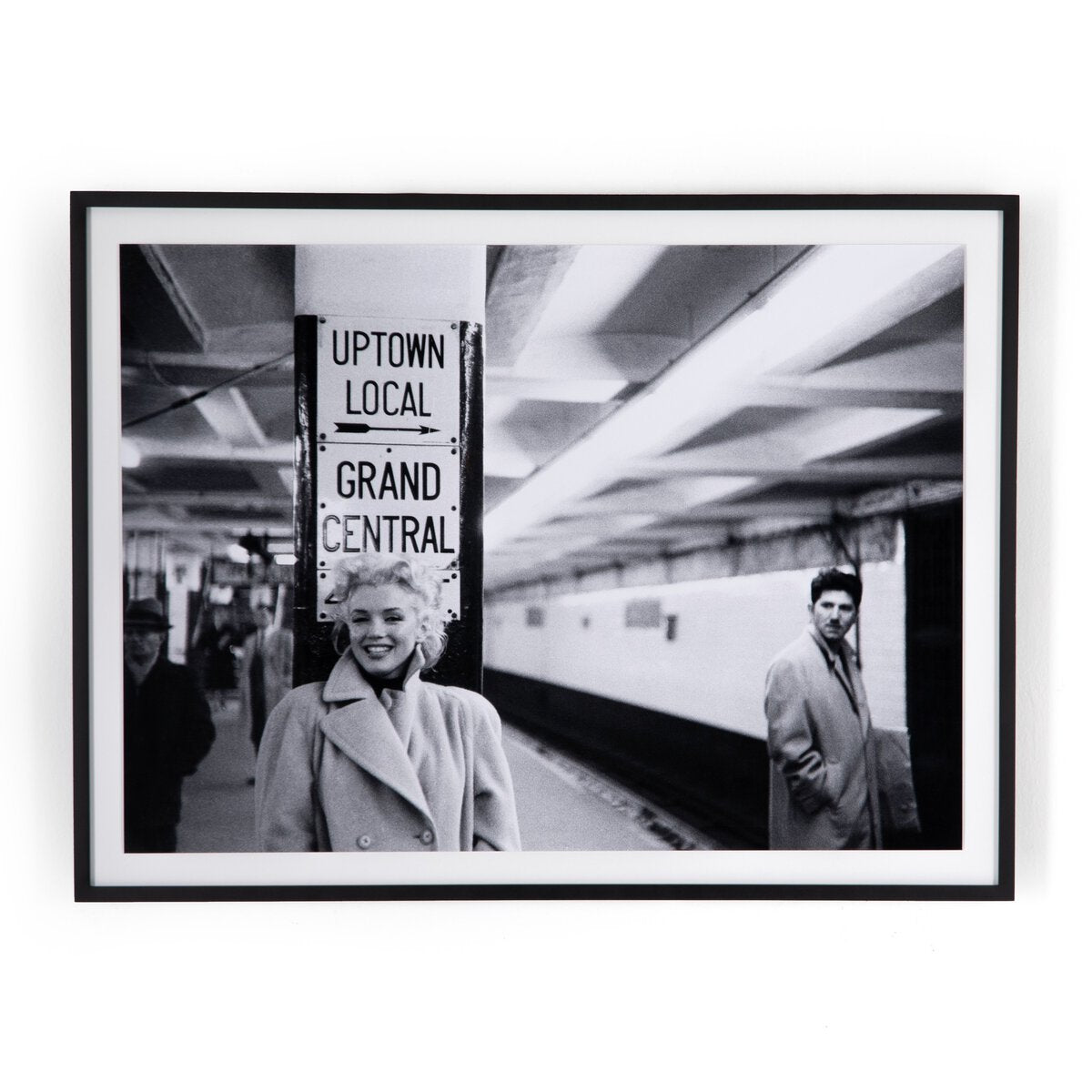 Grand Central Marilyn by Getty Images - Black Maple