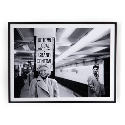 Grand Central Marilyn by Getty Images - Black Maple