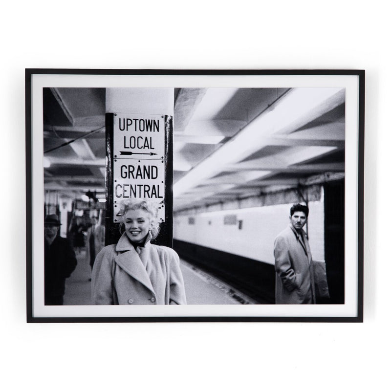 Grand Central Marilyn by Getty Images - Black Maple