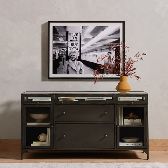 Grand Central Marilyn by Getty Images - Black Maple
