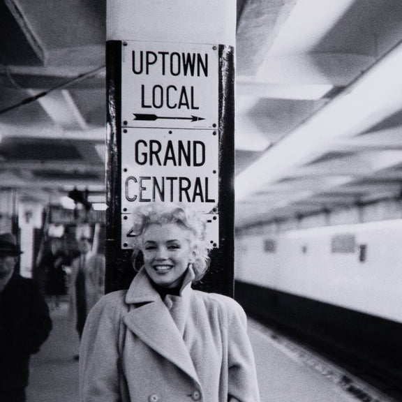 Grand Central Marilyn by Getty Images - Black Maple