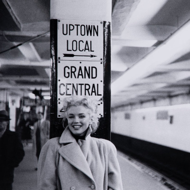 Grand Central Marilyn by Getty Images - Black Maple