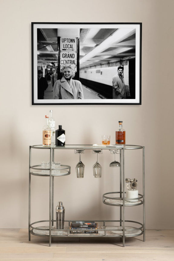 Grand Central Marilyn by Getty Images - Black Maple