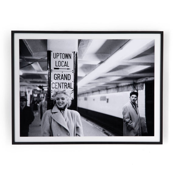 Grand Central Marilyn by Getty Images - Black Maple
