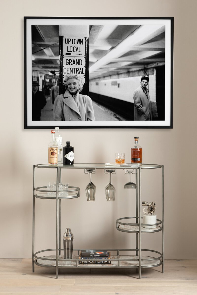 Grand Central Marilyn by Getty Images - Black Maple