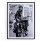 Françoise Hardy On Bike by Getty Images - Black Maple