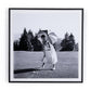 Golfing Hepburn by Getty Images - Black Maple