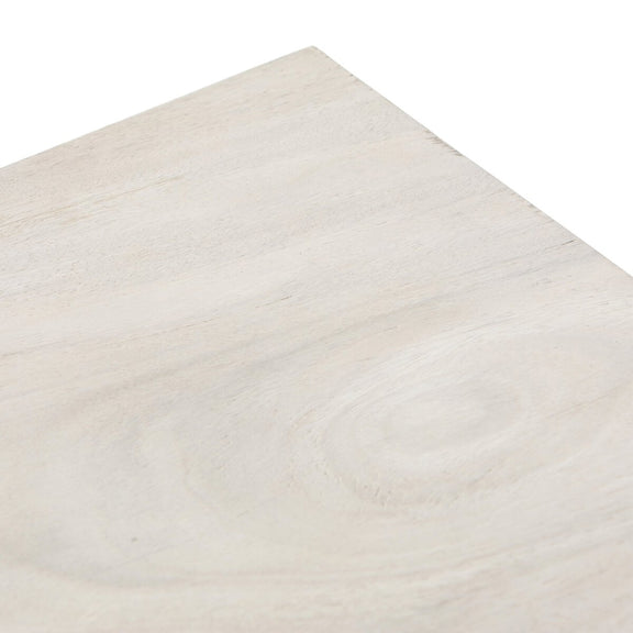 Fausto End Table - Bleached Guanacaste