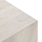 Fausto End Table - Bleached Guanacaste