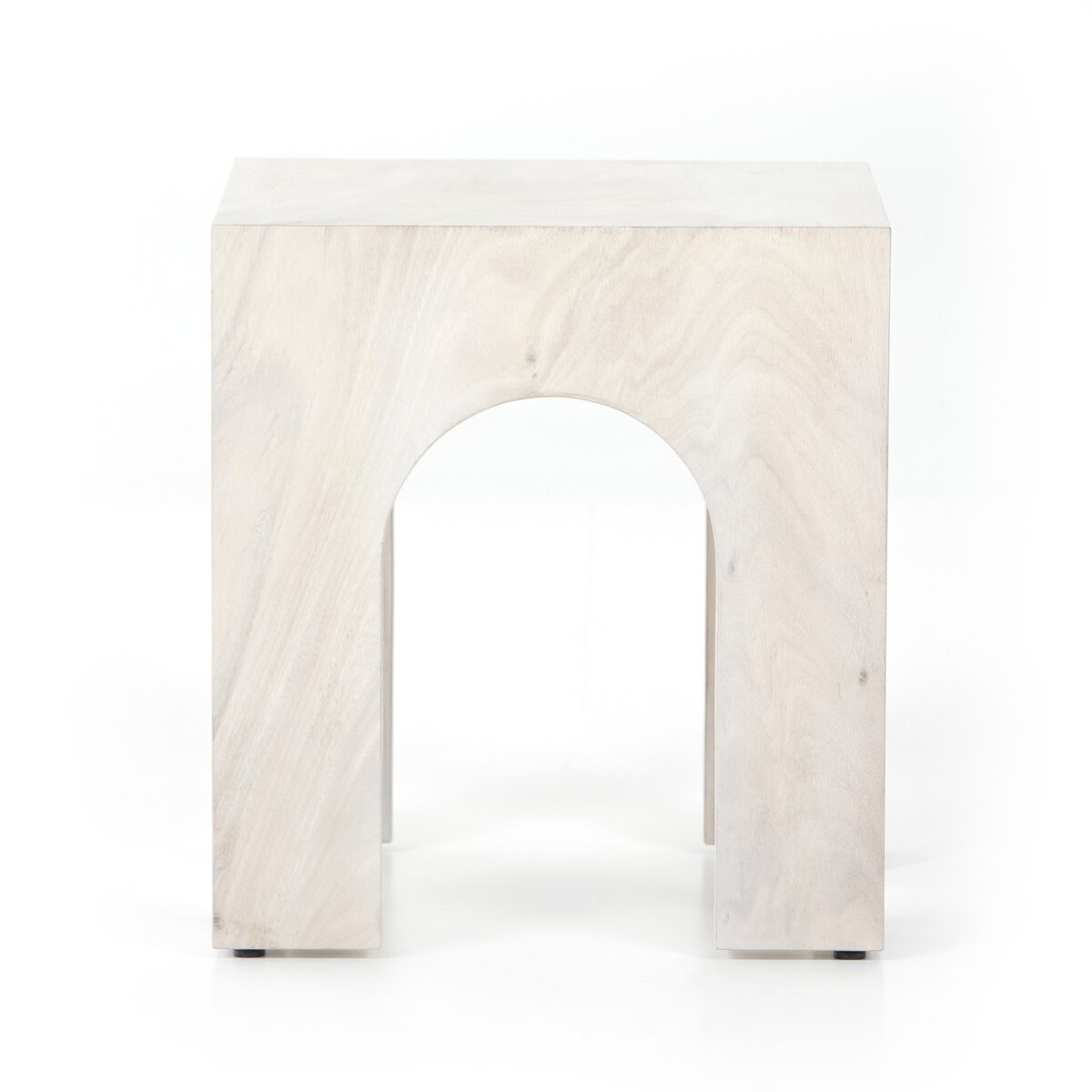 Fausto End Table - Bleached Guanacaste
