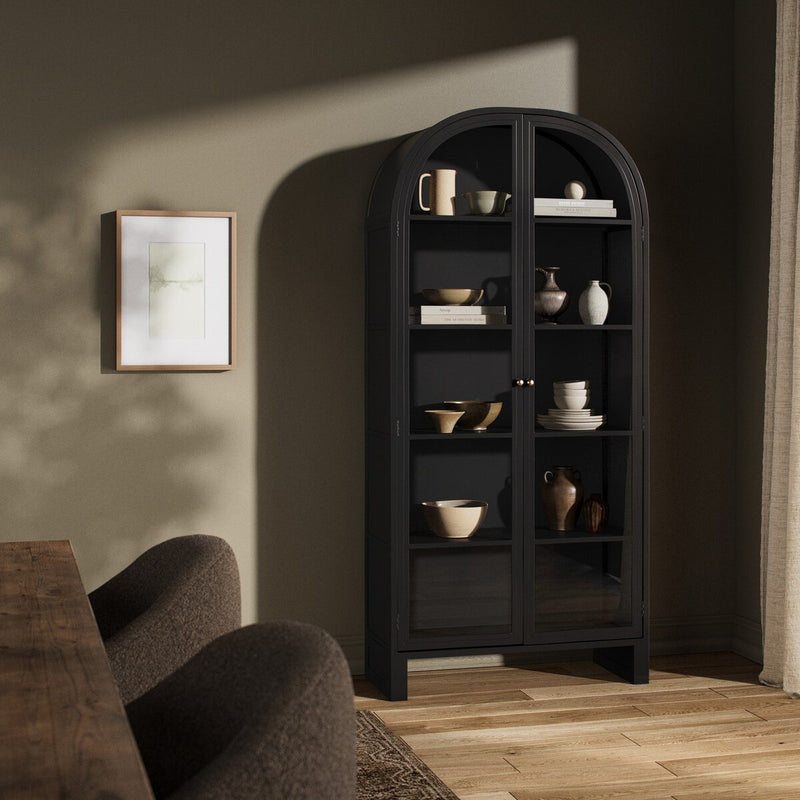Breya Cabinet - Cream Powder Coat